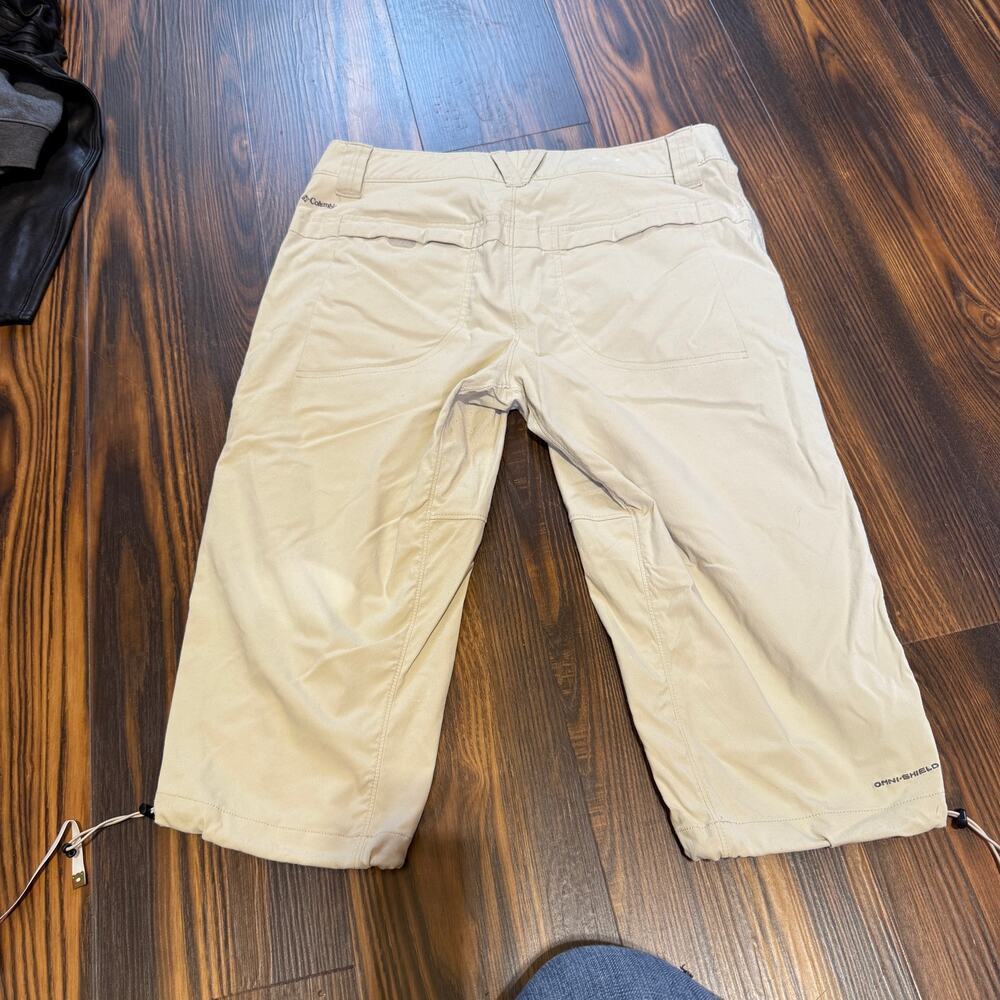 Columbia Womenโs Omni Shade Omni Shield Cropped Capris Size 12